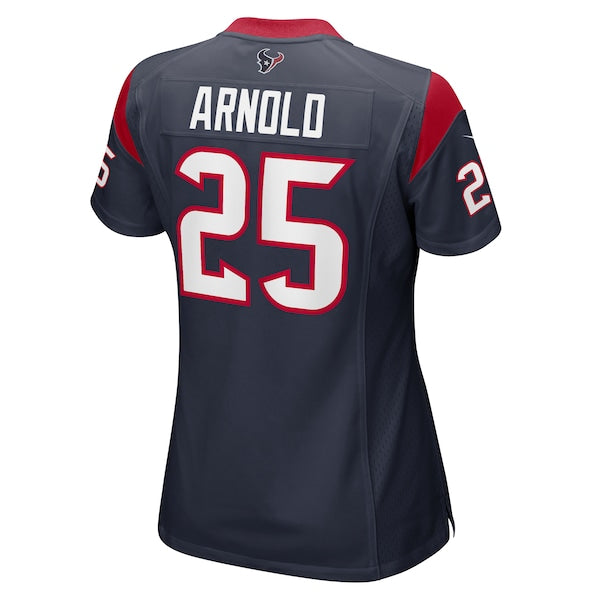 Grayland Arnold Houston Texans Nike Women's Team Game Jersey - Navy - Image 3