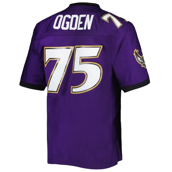 Jonathan Ogden Baltimore Ravens Legacy Replica Jersey - Purple - Image 3
