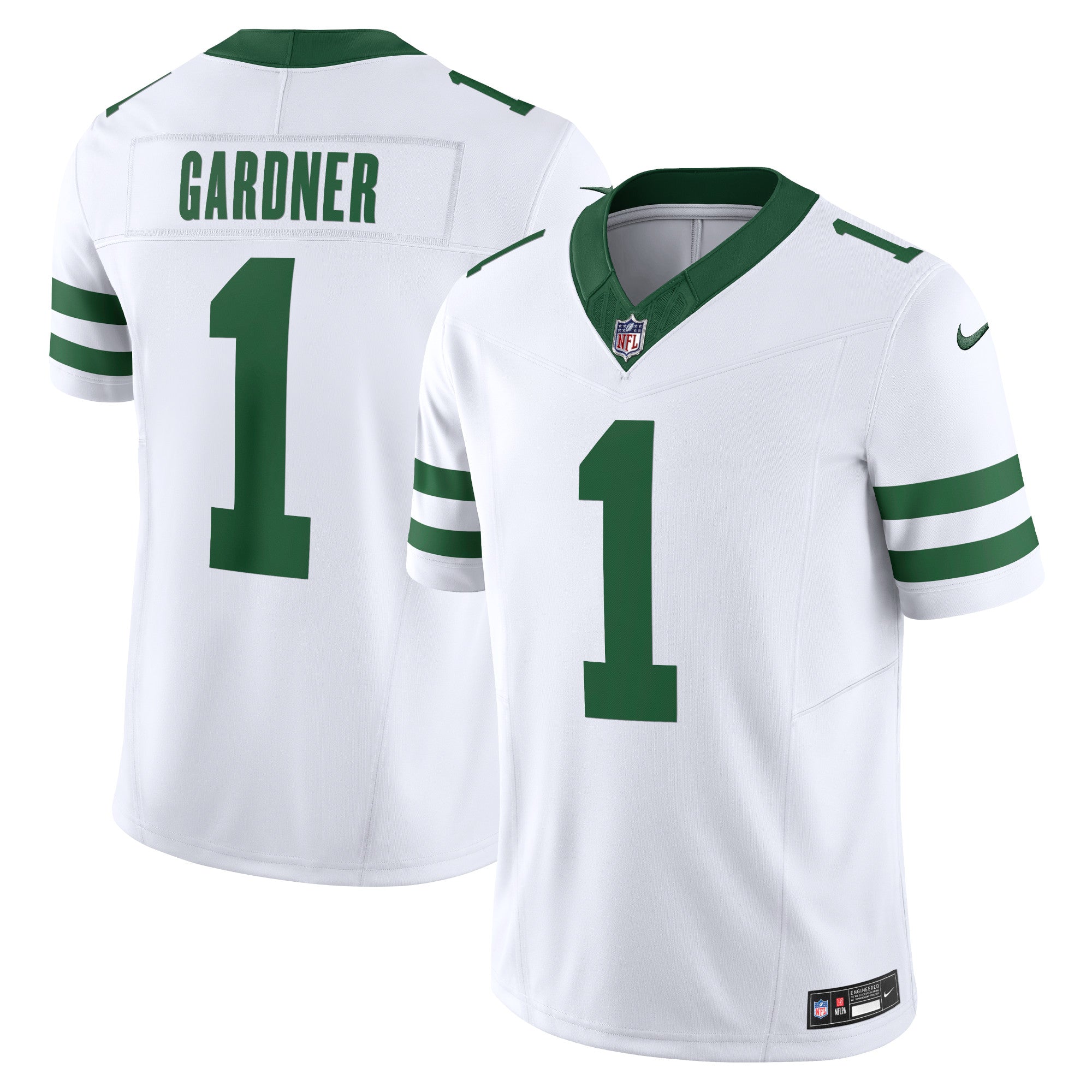 Ahmad Sauce Gardner New York Jets Nike Alternate Vapor F.U.S.E. Limited Jersey - Legacy Black/White - Image 5