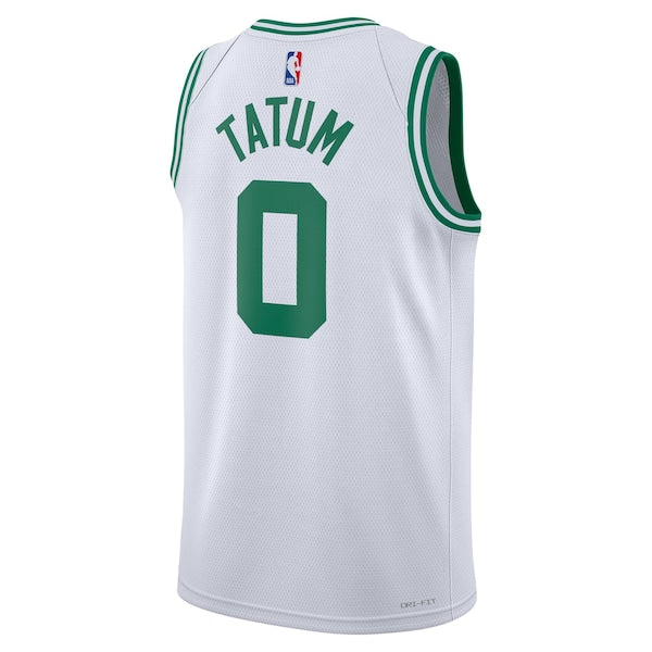 Jayson Tatum Boston Celtics Nike Unisex Swingman Jersey - Association Edition - White - Image 3