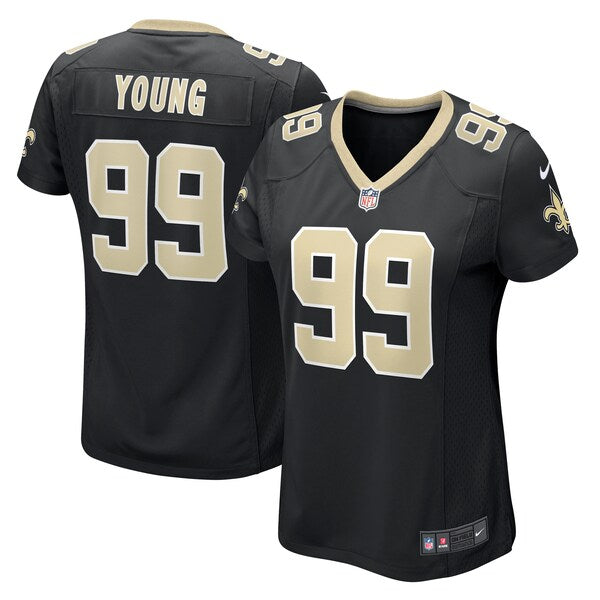 Chase Young New Orleans Saints Nike Women's Game Jersey - Black - Image 2