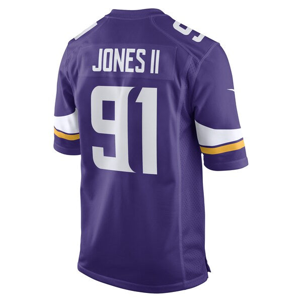 Patrick Jones II Minnesota Vikings Nike Team Game Player Jersey - Purple - Image 3