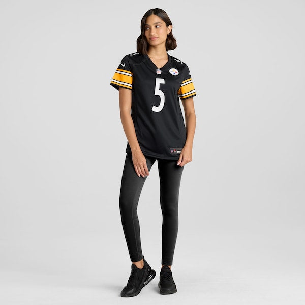 Cameron Johnston Pittsburgh Steelers Nike Women's Game Jersey - Black