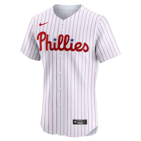 Bryce Harper Philadelphia Phillies Nike Home Elite Jersey - White - Image 2