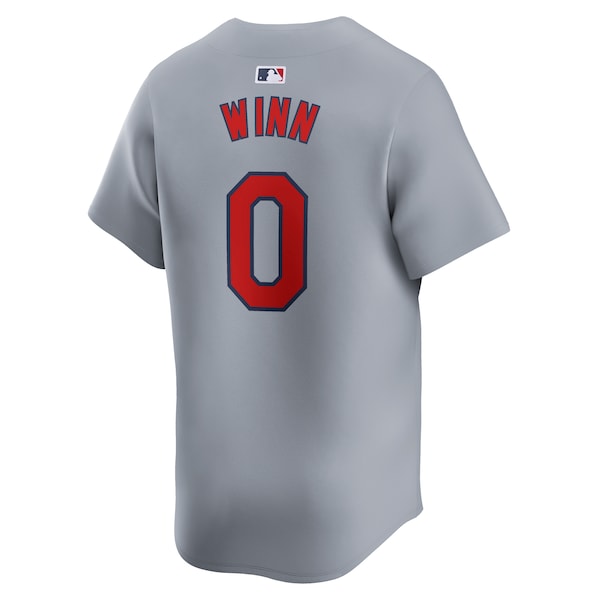 Masyn Winn St. Louis Cardinals Nike Away Limited Player Jersey - Gray/White - Image 4