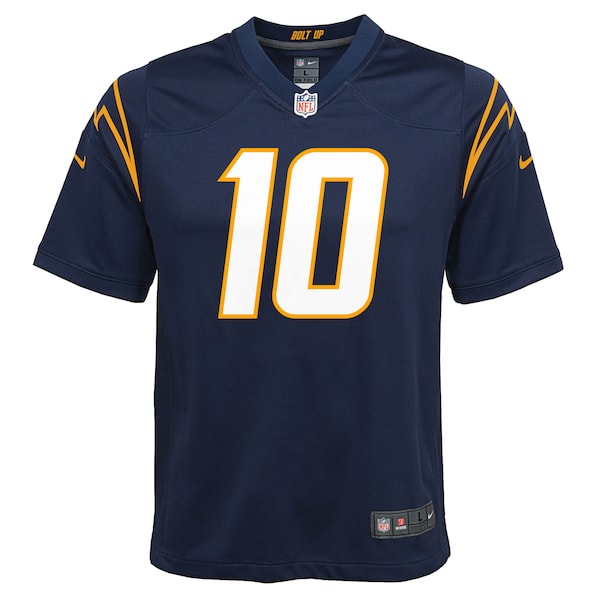 Justin Herbert Los Angeles Chargers Nike Youth Game Jersey - Navy/Powder Blue/Royal/White - Image 7