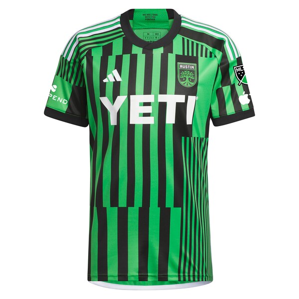 Austin FC adidas 2024 Las Voces Kit Authentic Jersey - Green - Image 2