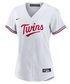 Alternative view of Royce Lewis Minnesota Twins Nike Women's Home Replica Jersey - White