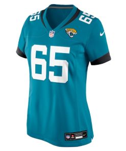 Alternative view of Patrick Mekari Jacksonville Jaguars Nike Women's Team Game Jersey -  Teal