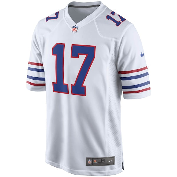 Josh Allen Buffalo Bills Nike Alternate Game Player Jersey - White/Red/Royal - Image 2