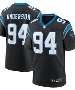 Henry Anderson Carolina Panthers Nike Team Game Jersey - Black