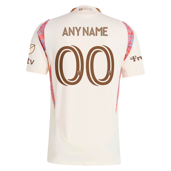 D.C. United adidas 2025 The Soul Kit Authentic Custom Jersey - Natural - Image 5
