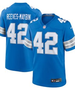 Jalen Reeves-Maybin Detroit Lions Nike Team Game Jersey -  Blue