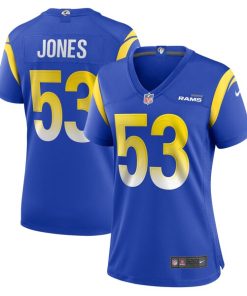 Ernest Jones Los Angeles Rams Nike Women's Team Game Player Jersey - Royal