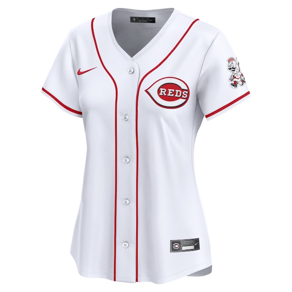 Cincinnati Reds Nike Women's 2024 Jackie Robinson Day Home Limited Jersey?ยจC White - Image 2