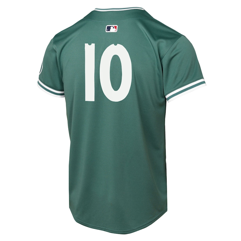 Trevor Story Boston Red Sox Nike Youth 2025 City Connect Limited Player Jersey - Green - Image 2
