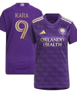 Ercan Kara Orlando City SC adidas Women's 2024 The Wall Kit Replica Player Jersey - Purple