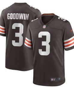 Marquise Goodwin Cleveland Browns Nike Team Game Jersey -  Brown