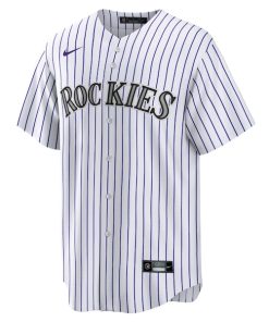 Alternative view of Ryan McMahon Colorado Rockies Nike Home Replica Player Jersey - White