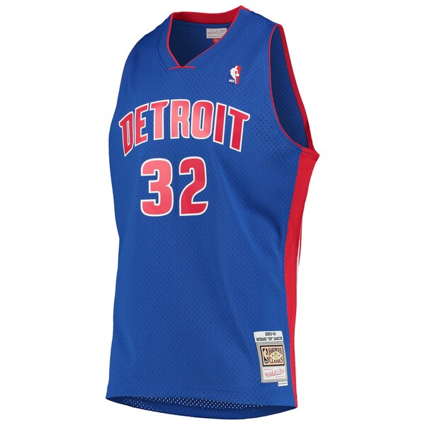 Richard Hamilton Detroit Pistons 2003/04 Hardwood Classics Swingman Jersey - Blue - Image 2