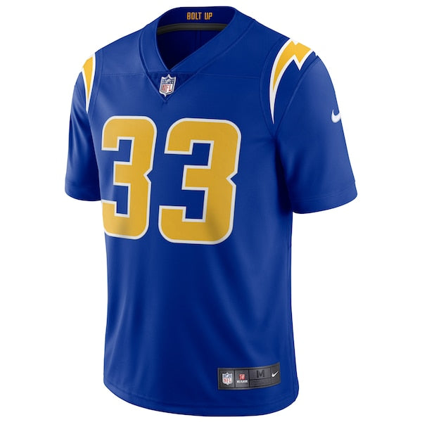 Derwin James Los Angeles Chargers Nike 2nd Alternate Vapor Limited Jersey - Royal/Powder Blue - Image 3