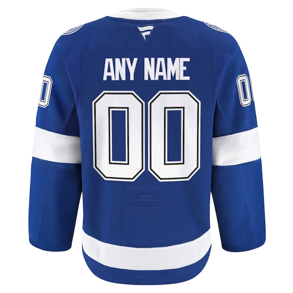 Tampa Bay Lightning Home Authentic Pro Custom Jersey - Blue - Image 3