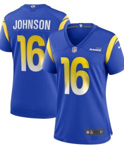 Tyler Johnson Los Angeles Rams Nike Women's Team Game Jersey -  Royal