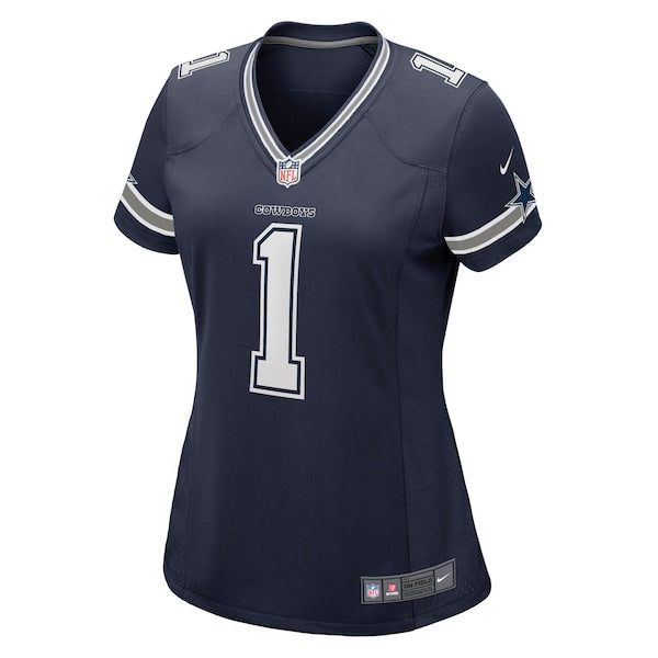 Number 1 Mom Dallas Cowboys Nike Women's Game Jersey - Navy - Image 2