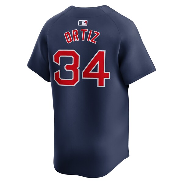 David Ortiz Boston Red Sox Nike Alternate Limited Retired Player Jersey?ยจC Navy - Image 3