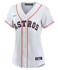 Alternative view of Yordan Alvarez Houston Astros Nike Women's Home Replica Jersey - White
