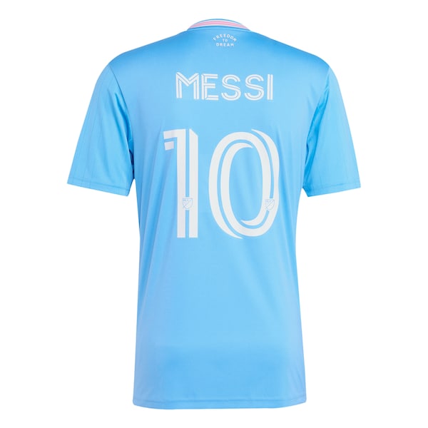 Lionel Messi Inter Miami CF adidas Originals 2025 Third Replica Player Jersey - Blue - Image 3