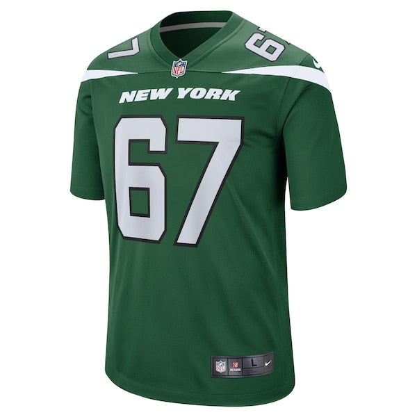 Carter Warren New York Jets Nike Game Jersey - Gotham Green - Image 2