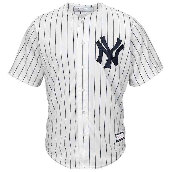 New York Yankees Big & Tall Replica Team Jersey - White - Image 2