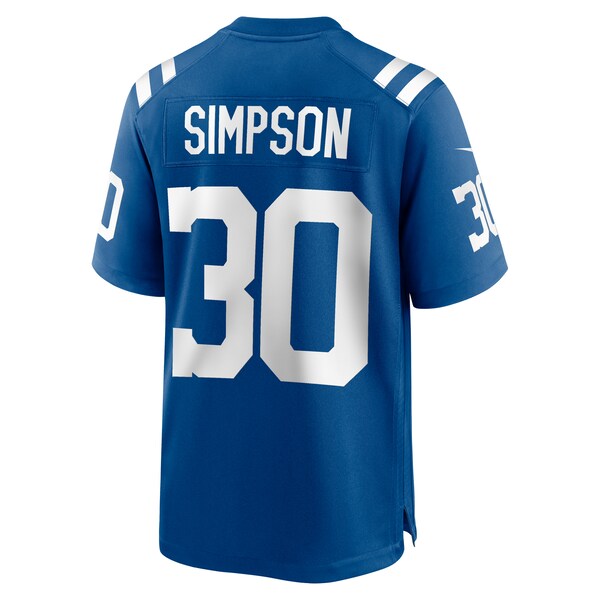 Jaylin Simpson Indianapolis Colts Nike Game Jersey - Royal - Image 3
