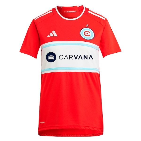 Jonathan Bamba Chicago Fire adidas Women's 2024 Return To Red Replica Player Jersey - Red - Image 2