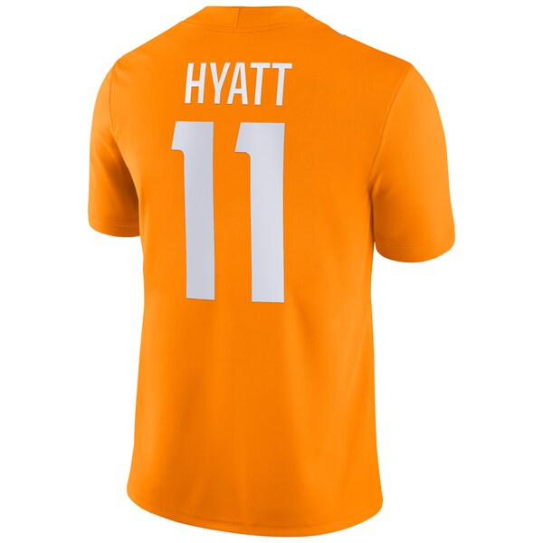 Jalin Hyatt Tennessee Volunteers Nike Player Game Jersey - Tennessee?Orange - Image 3