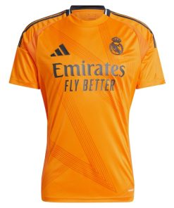 Alternative view of Vini Jr. Los Merengues adidas 2024/25 Away Replica Player Jersey - Orange