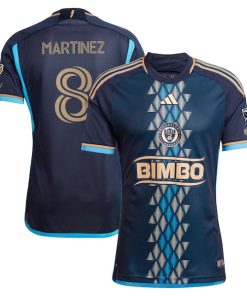 Jose Martinez Philadelphia Union adidas 2024 The XV Kit Authentic Player Jersey?¨C Navy