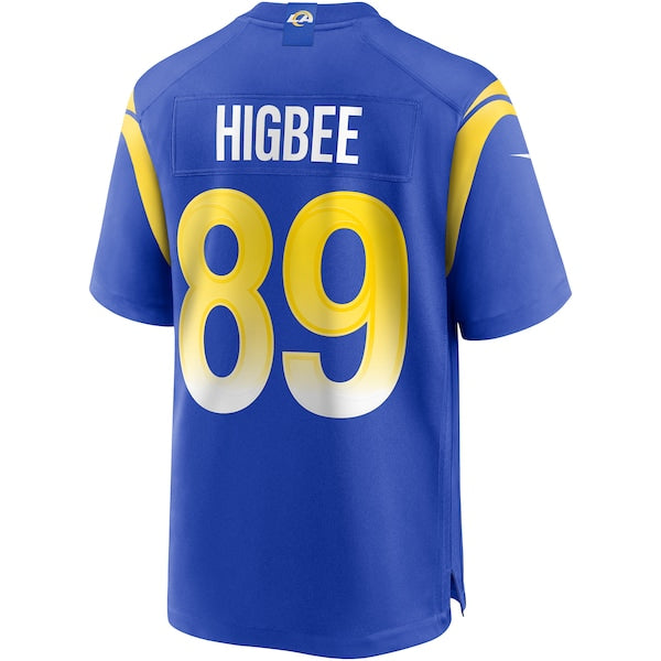 Tyler Higbee Los Angeles Rams Nike Game Player Jersey - Royal - Image 3