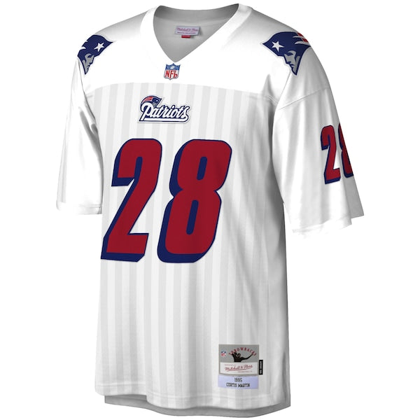 Curtis Martin New England Patriots Legacy Replica Jersey - White - Image 2