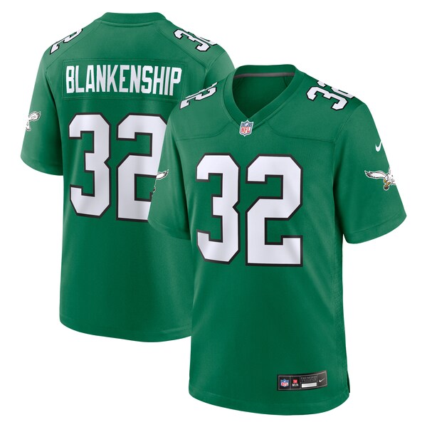 Reed Blankenship Philadelphia Eagles Nike Alternate Game Jersey - Kelly Green/Green - Image 2
