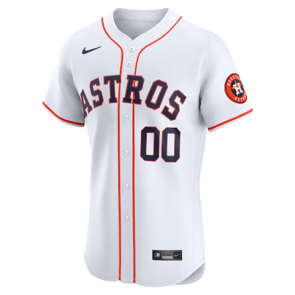 Houston Astros Nike Home Elite Pick-A-Player Retired Roster Jersey - White - Image 3