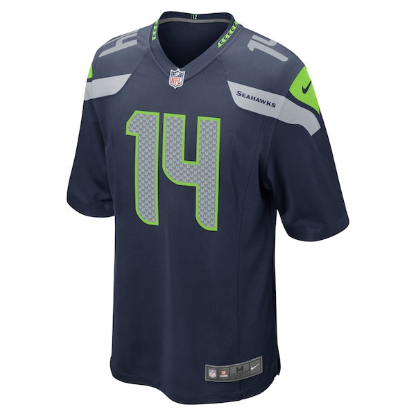 DK Metcalf Seattle Seahawks Nike Game Team Jersey - College Navy - Image 2