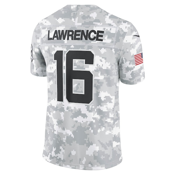 Trevor Lawrence Jacksonville Jaguars Nike 2024 Salute to Service Limited Jersey - Arctic Camo - Image 3