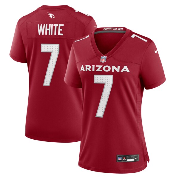 Kyzir White Arizona Cardinals Nike Women's Team Game Jersey - Cardinal - Image 2