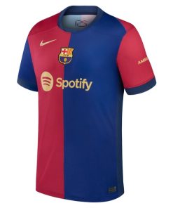 Alternative view of Barcelona Nike 2024/25 Home Replica Custom Jersey - Royal