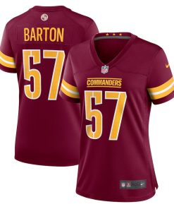 Cody Barton Washington Commanders Nike Women's Game Player Jersey - Burgundy