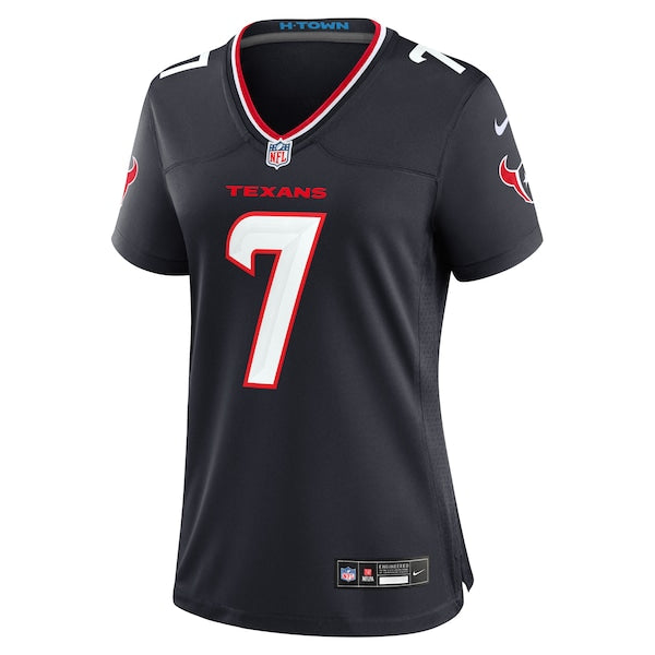 C.J. Stroud Houston Texans Nike Women's Game Jersey - Navy/Red/White - Image 3