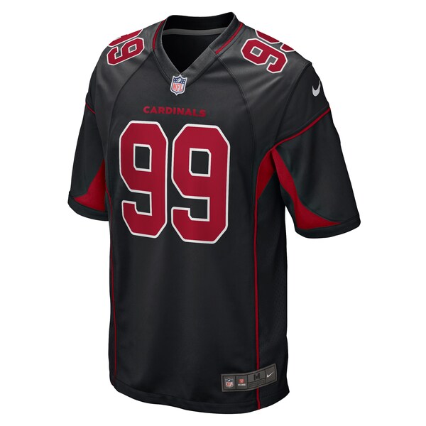 J.J. Watt Arizona Cardinals Nike 2nd Alternate Game Jersey - Black - Image 2