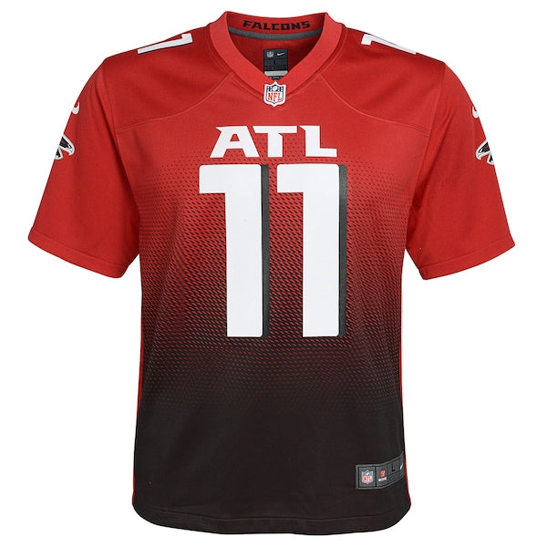 Julio Jones Atlanta Falcons Nike Youth 2nd Alternate Game Jersey - Red - Image 2